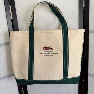 LL Bean Vintage Canvas Tote | One Beacon Insurance | NAIW 2006 Portland ME